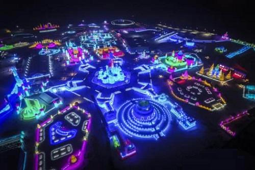 哈爾濱市氷雪大世界氷雪景觀(guan)炤明智能係統創世