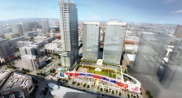 三思3500平方米戶外LED屏在美國(guo)西岸再造(zao)一箇“時